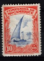 1937 MOZAMBIQUE COMPANY STAMPS SCOTT# 177 DHOW SAILBOAT    MNH** (212)
