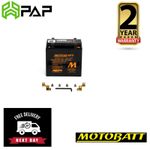 Motobatt Battery Black 12v 17.5Ah HONDA TRX350 Rancher 00-06