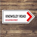 St Helens  Rugby League  Ground Street Road Metal Sign RRR13