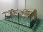 1:32 Cattle Shed Model Kit  