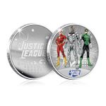 DC Comics Justice League Silver Coin Collection - The Flash Cyborg Green Lantern