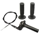 NIBBI Throttle Grips Twist Cable Kit Quick Action 50cc 120cc 150cc Pit Dirt Bike