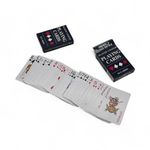 2 Decks 54 Classic Plastic Coated Playing Cards Poker Solitaire Gim Rummy Snap