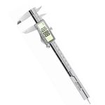 Digital Display Caliper 150mm Stainless Steel High Precision LCD Measuring Tool