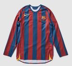 NIKE FC BARCELONA 2006 REISSUE LS SHIRT WITH RONALDINHO 10