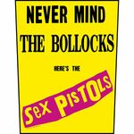 SEX PISTOLS never mind the bol**cks 2007 GIANT BACK PATCH 36 x 29 cms RARE