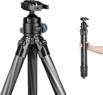Manbily Carbon fibre Tripod Shooting Camera Picatinny Arca Swiss Adapter 360° UK