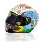 Valentino Rossi VR46 1:5 Scale Moto GP Mini Helmet Mugello 2010