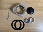 InSinkErator Sink Flange + Accessories Chrome Outlet