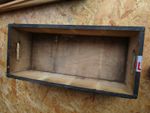 Vintage Wooden Crate for 7" Vinyl Record Storage (Lot E)