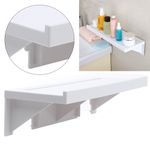 Floating Self Adhesive Shelves Storage Display Kitchen Bedroom Bathroom Shelf