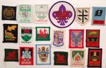 18 x Boy Scouts Various Welsh District Patches Badges. Mixed Lot. Wales