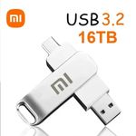 16TB USB Flash Drives USB 3.2 Memories Type c 2 In 1 4TB 8TB 16TB OTG Pen