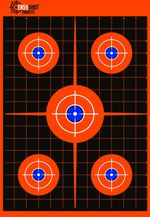 Splatter Target A3 Shoot Rifle Pistol Reactive Air Cheap Targets - FREE POSTAGE