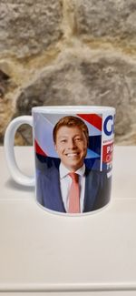 Patrick Christys  GBN Britain's News Channel Cup Mug Great Britain GB News