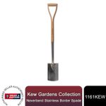 Spear & Jackson 1161KEW Kew Gardens Neverbend Stainless Border Spade - Durable