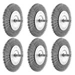 Professional Carbon Steel Wire Wheel Brush for Drill - Cleaning Rust Attach