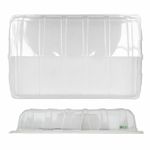Elixir Gardens Full Size Professional Gravel Water Seed Propagator Tray Lids