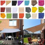 large Size Sun Shade Sail Canopy Garden Patio Awning UV Sunscreen Outdoor Screen
