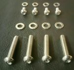 Stainless steel switchgear screws. Harley Dyna 1996-2017. Softail. 1996-2026.