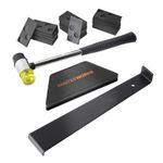 MasterWorks Laminate Flooring Tools Installation Kit - 30 Spacers Mallet & Block