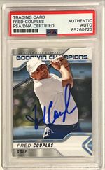 2023 Upper Deck Goodwin Golf Fred Couples Signed Auto Trading Card #14 PSA DNA