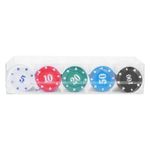 Poker Chips Set 100pcs Digital Poker Chips With Flexibility And Durability
