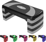 MAXSTRENGTH Aerobic Step Platform Gym Fitness Cardio Workout Stepper  Adjustable