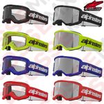 NEW ALPINESTAR VISION 3 MOTOCROSS ENDURO GOGGLES TINT CLEAR LENS DHMB NEW 2026