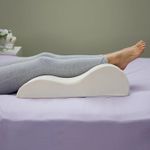 Leg Elevating Raiser Pillow High Density Foam Pain Relief Zipped Cover
