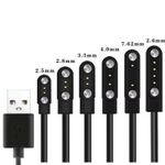 Universal Smart Watch Charging Cable 2-Pin USB Data Magnetic Charger UK