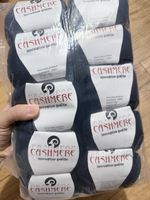 Navy Blue 100% pure cashmere yarn 10 balls 500g 2/26Nm 4ply weight