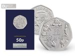 Brand New 2026 UK 50 Years of Aardman Wallace and Gromit BU 50p PRE ORDER !!!