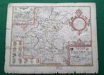 1676 John Speed Map of Pembrokeshire - Pages 101-102 of Chapter 3 of Book 2