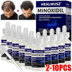 2-10Pack Extra Strength Men Hair Regrowth Treatment Serum 2-10 Month Supply 50ml