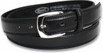 BOYS BLACK, BROWN , NAVY, OR TAN LEATHER LINED BELT SCHOOL WEDDING SIZE 20 - 32