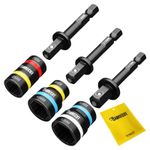 SabreCut Nut Driver Impact Rated Reversible Easy Clean 2in1 Magnetic 7mm-13mm