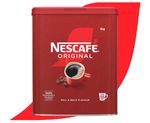 Nescafe Original Instant Coffee Granules 1kg tin