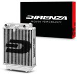 DIRENZA HIGH FLOW ALLOY ALUMINIUM AUXILIARY RADIATOR RAD FOR AUDI S3 8V 2.0 13+