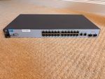 HP 2530-24 J9782A 24 Port Managed Ethernet Network Switch + Power Lead