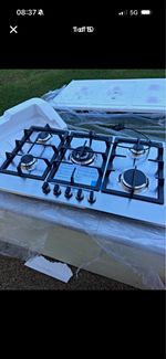 Electrolux KGS9536X 5 Burner Built-In Stainless Steel Gas Hob Cooktop
