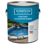 Pond Paint Chlorinated Rubber Waterproof Fish Safe Ornamental Pond Coating