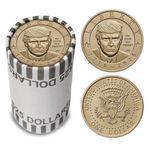 1 Roll 25 Coins 2026 Donald J. Trump Dollar Uncirculated possible July 4 privy