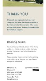 Christmas at Chatsworth Tickets (2)