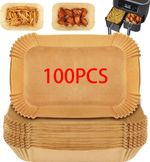 Disposable Air Fryer Paper Liners Non Stick Parchment Accessories 100PCS
