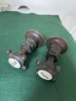 Very rare Georgian pair of taps. Good condition And turn very smoothly.