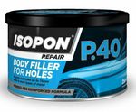 U-POL ISOPON P40 Car Bodywork Fibreglass Reinforced Body Filler For Holes Repair