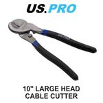 US PRO Tools Heavy Duty Large Head 10" 250mm Cable Cutters 7016