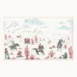 Cath Kidston Cowgirls Pink Made to Order Fixed Size Mural | Wallpaper Roll