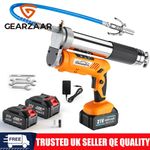 Battery Powered Cordless Grease Gun 12000PSI 5oz/min Electric Grease Gun Kit LED